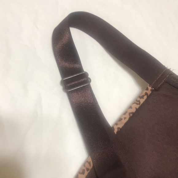 Animal Print Teeshirt Bra - Picture 3 of 5